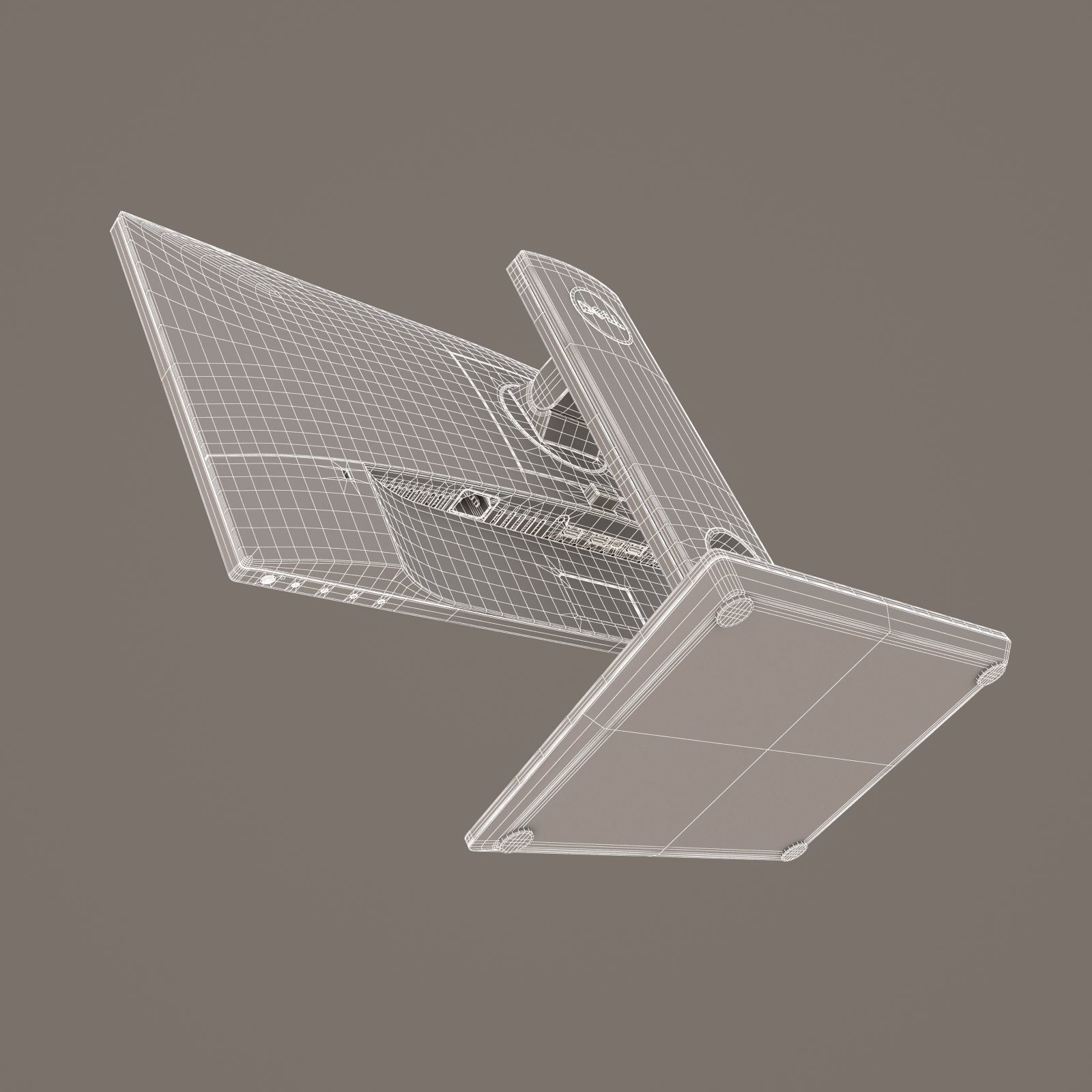 Dell UltraSharp 24 InfinityEdge Monitor U2417H 3D model_16