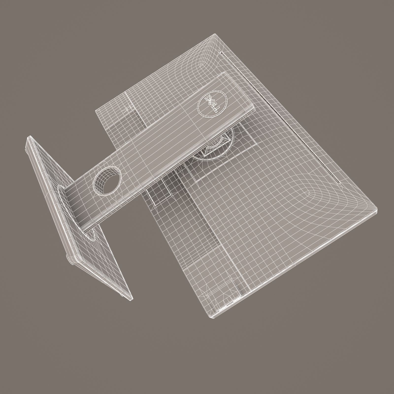 Dell UltraSharp 24 InfinityEdge Monitor U2417H 3D model_14