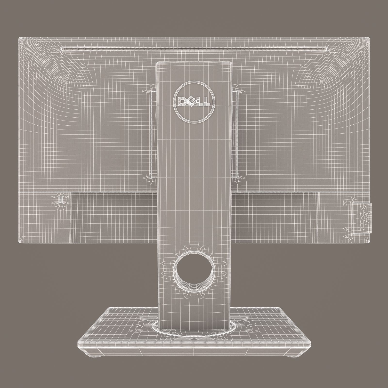 Dell UltraSharp 24 InfinityEdge Monitor U2417H 3D model_17