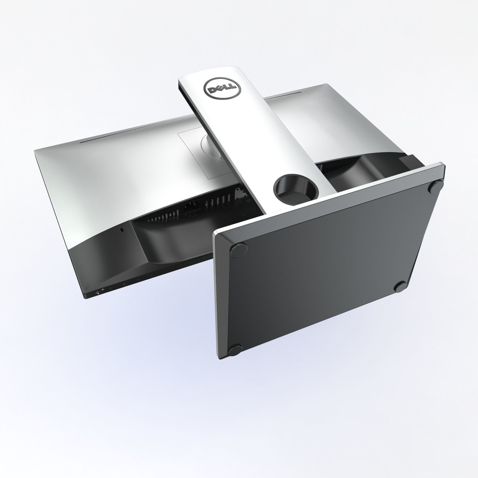 Dell UltraSharp 24 InfinityEdge Monitor U2417H 3D model_7