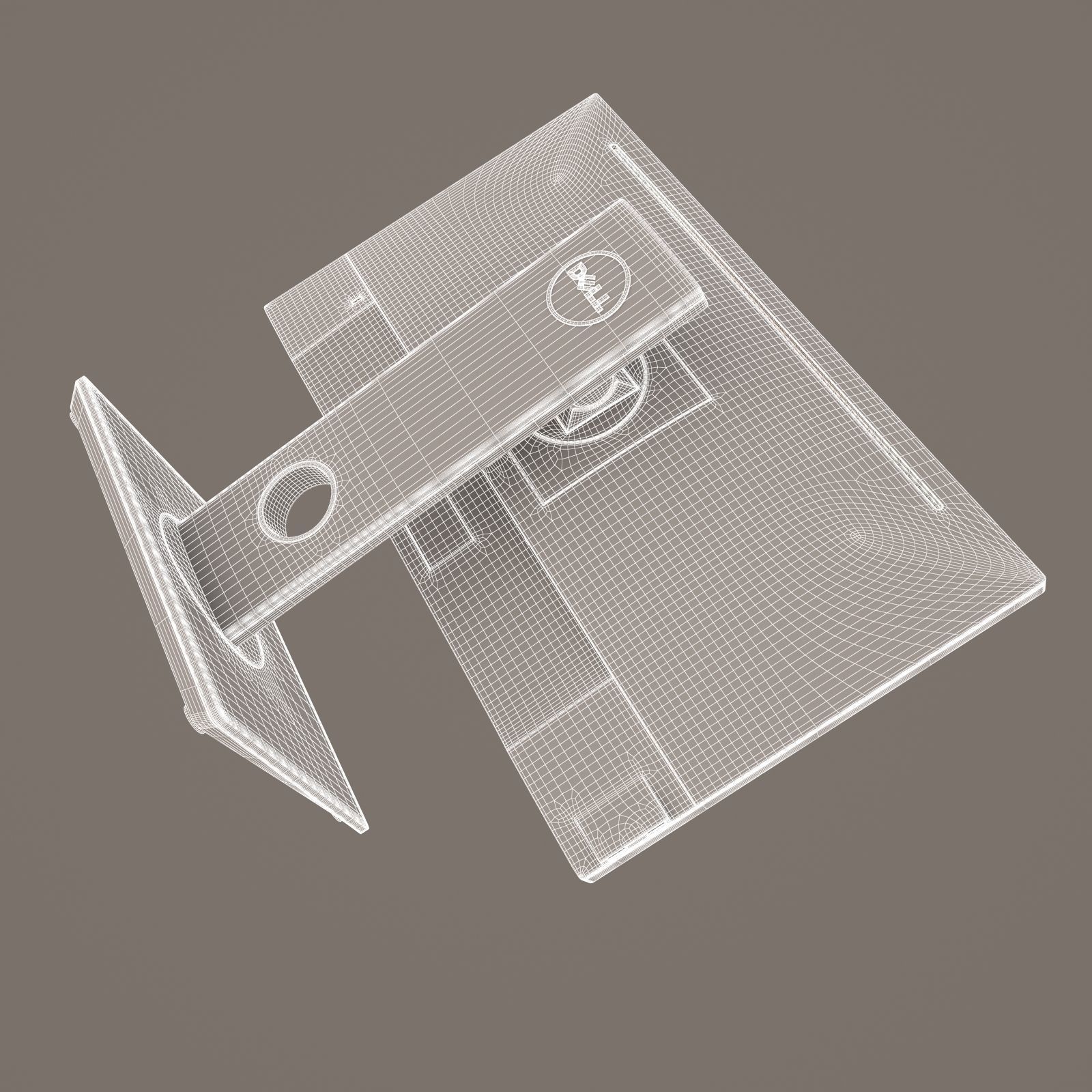 Dell UltraSharp 24 InfinityEdge Monitor U2417H 3D model_15