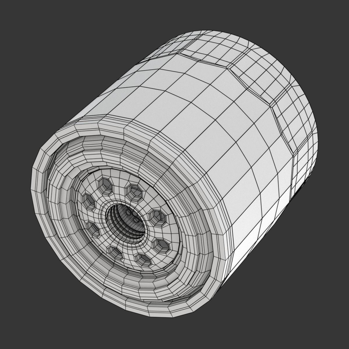 Oil Filter 3D model_8