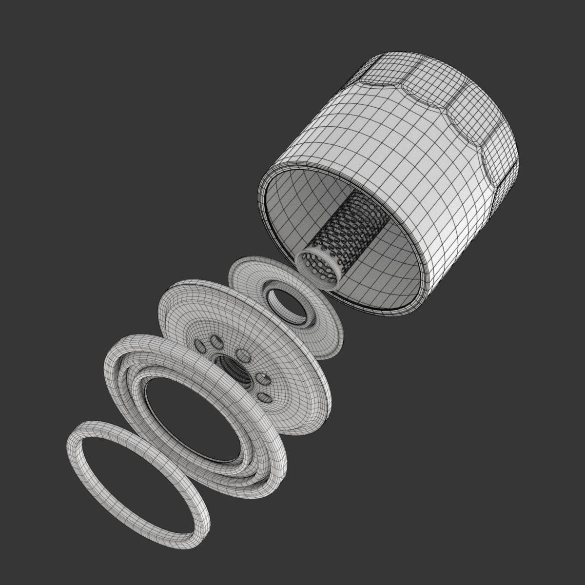 Oil Filter 3D model_12