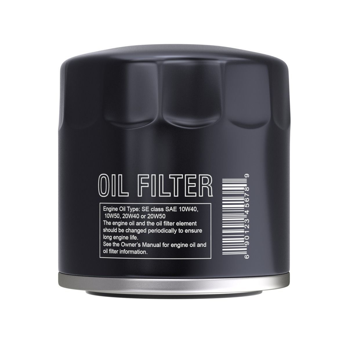 Oil Filter 3D model_2