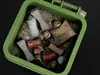 3D model Dirty Green Wheelie Bin - Open Closed Trash Game Ready 4K VR ...