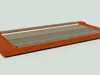 Short Slab Concrete Pavement System Jointed Concrete Road 3D model ...