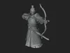 Samurai Archer Statue Design 7 - 3D Print Model 3D model 3D printable ...