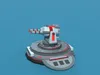 3D model Modular Sci-Fi Turret Kit VR / AR / low-poly | CGTrader