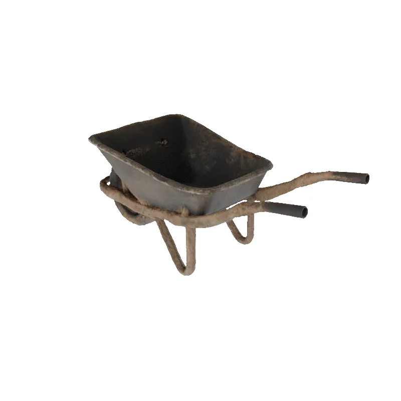 3D model Wheelbarrow f06 Game Ready PBR 3D Model 3D Printable VR / AR ...