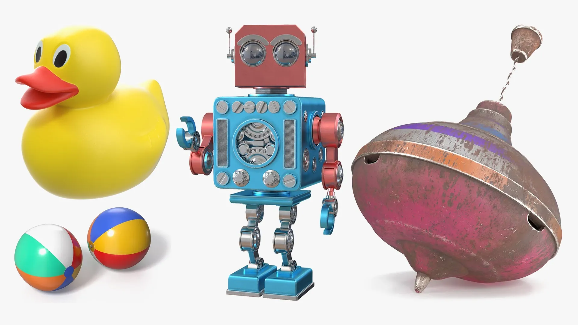 Classic Toys Collection 3 3D Model Pack | CGTrader