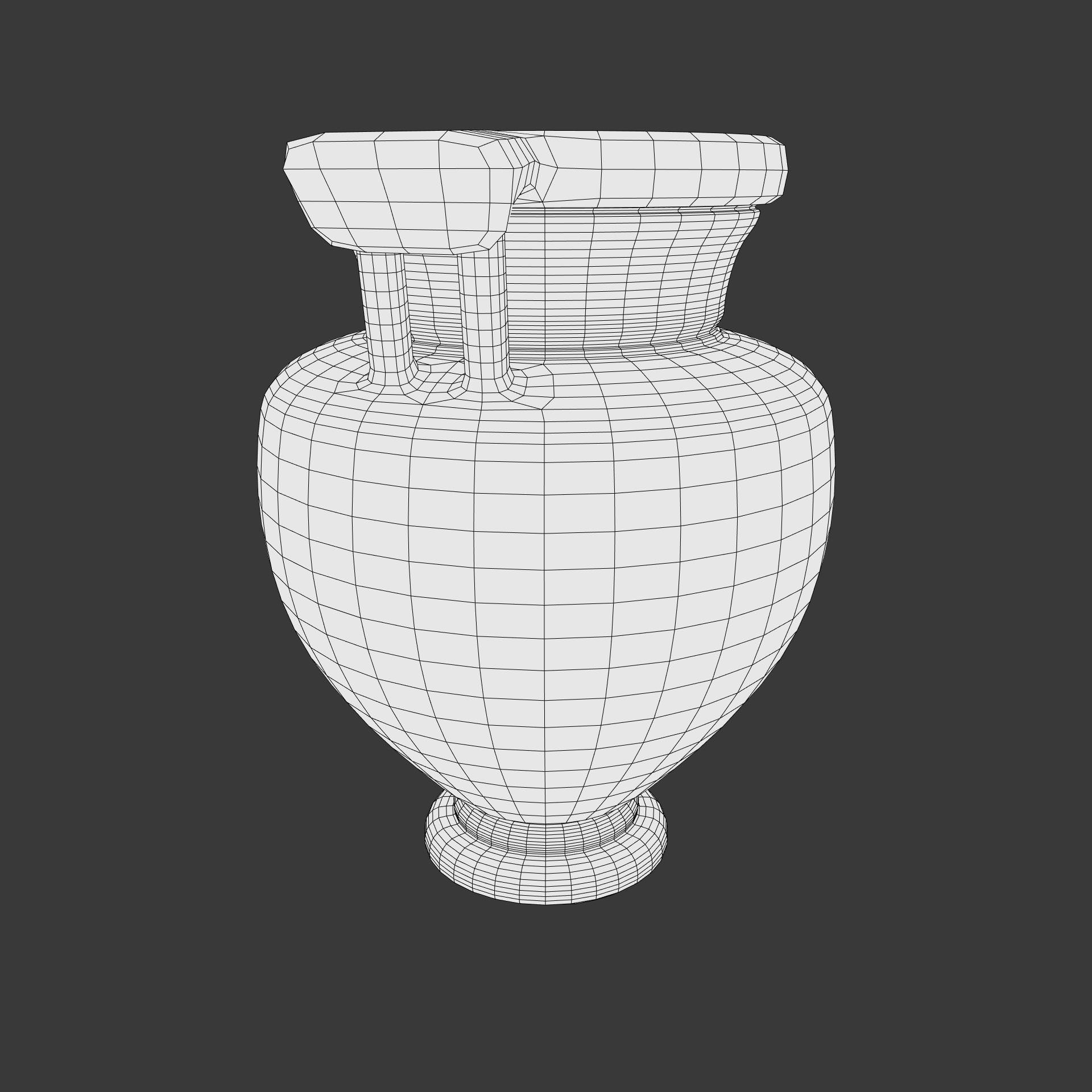 Column Krater 3D model_1