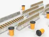 Vehicle Barriers Collection 3D Model Pack | CGTrader