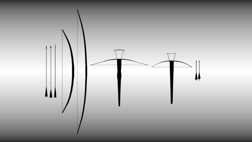 Big medieval weapon collection Low-poly 3D model_10