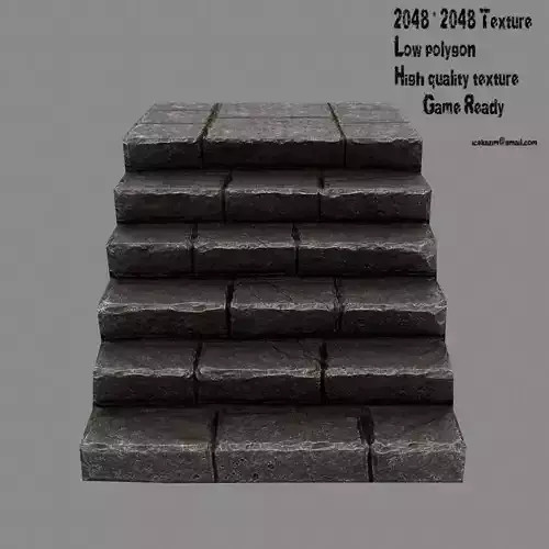 stairway 4 stack of bricks