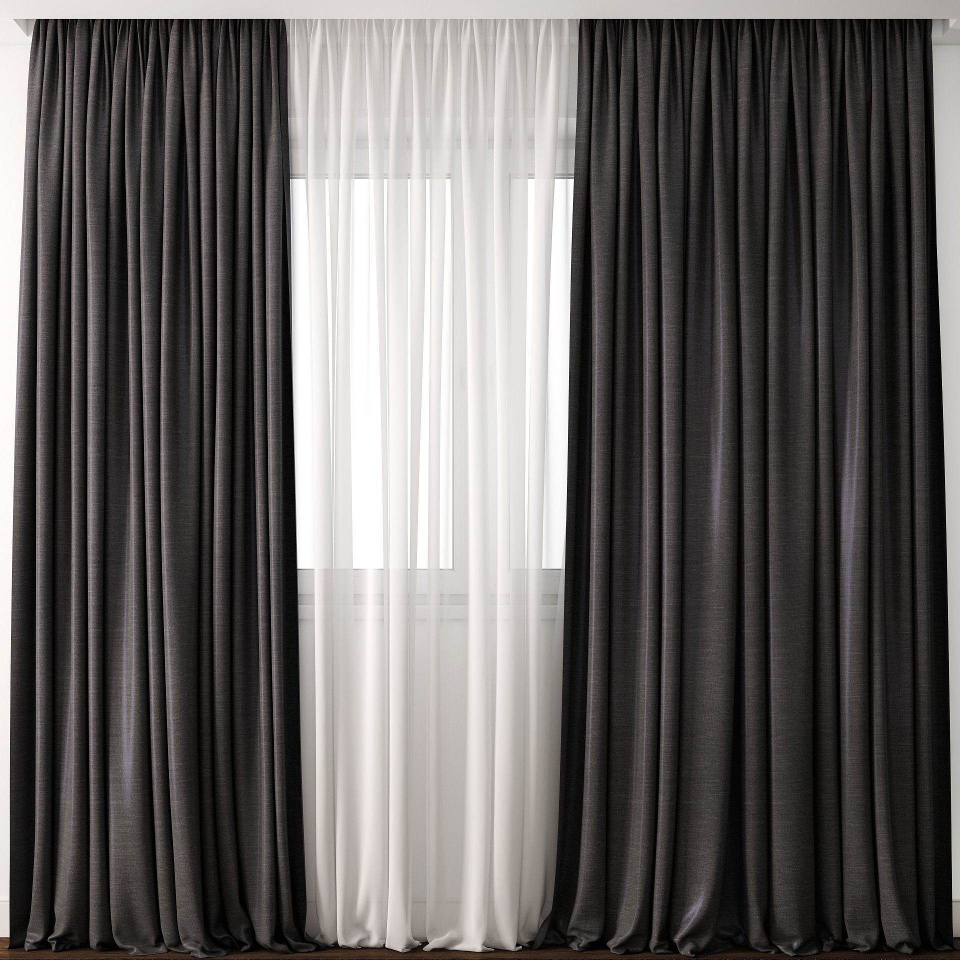 Curtain 18 3D model_0