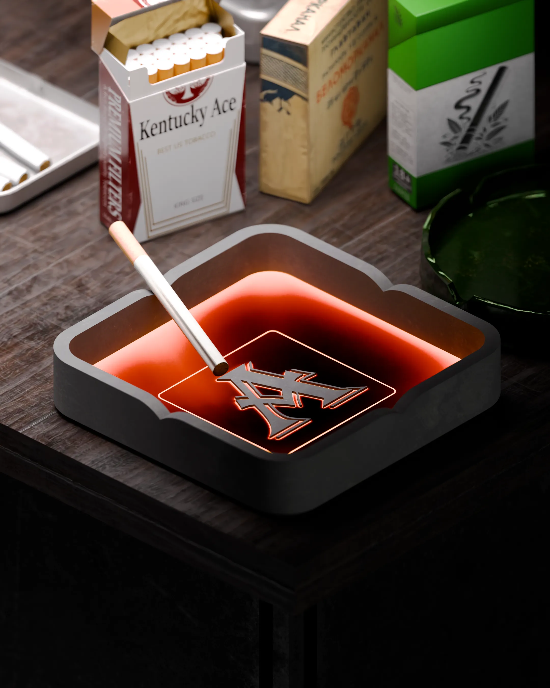 ASH TRAY - 3D Model 3D model 3D printable | CGTrader