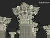 Classical Order Columns Collection 2 3D Model Pack | CGTrader