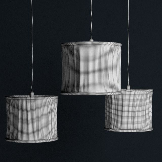 Pendant light by Cattelan Italia 3D model_1