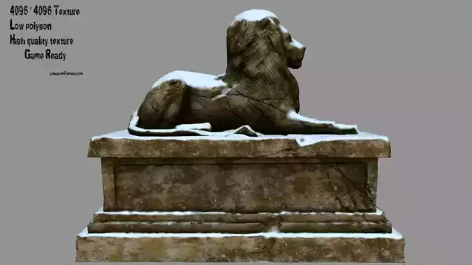 Lion Statue 6