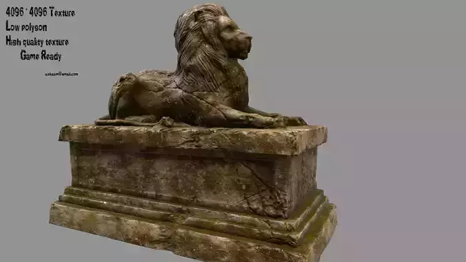 Lion Statue 9