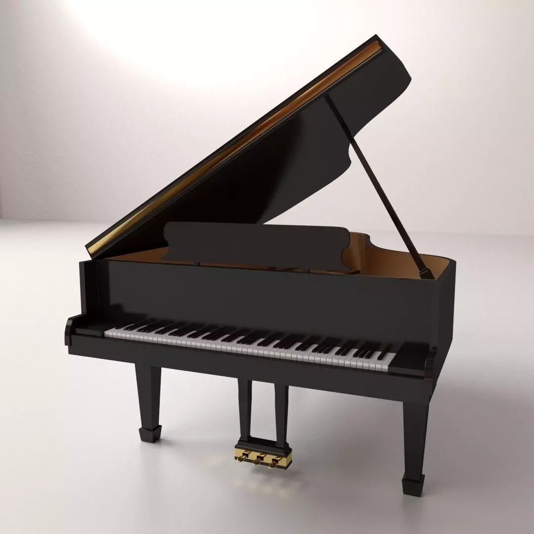 Grand Piano 3D model