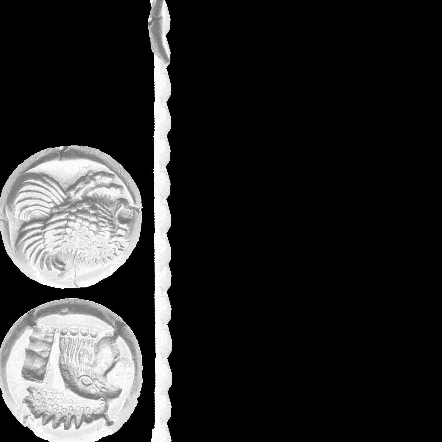 ancient coins colection Low-poly 3D model_7