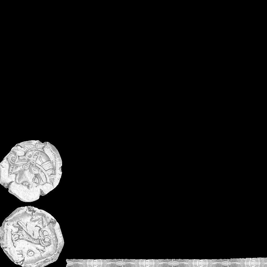 ancient coins colection Low-poly 3D model_34