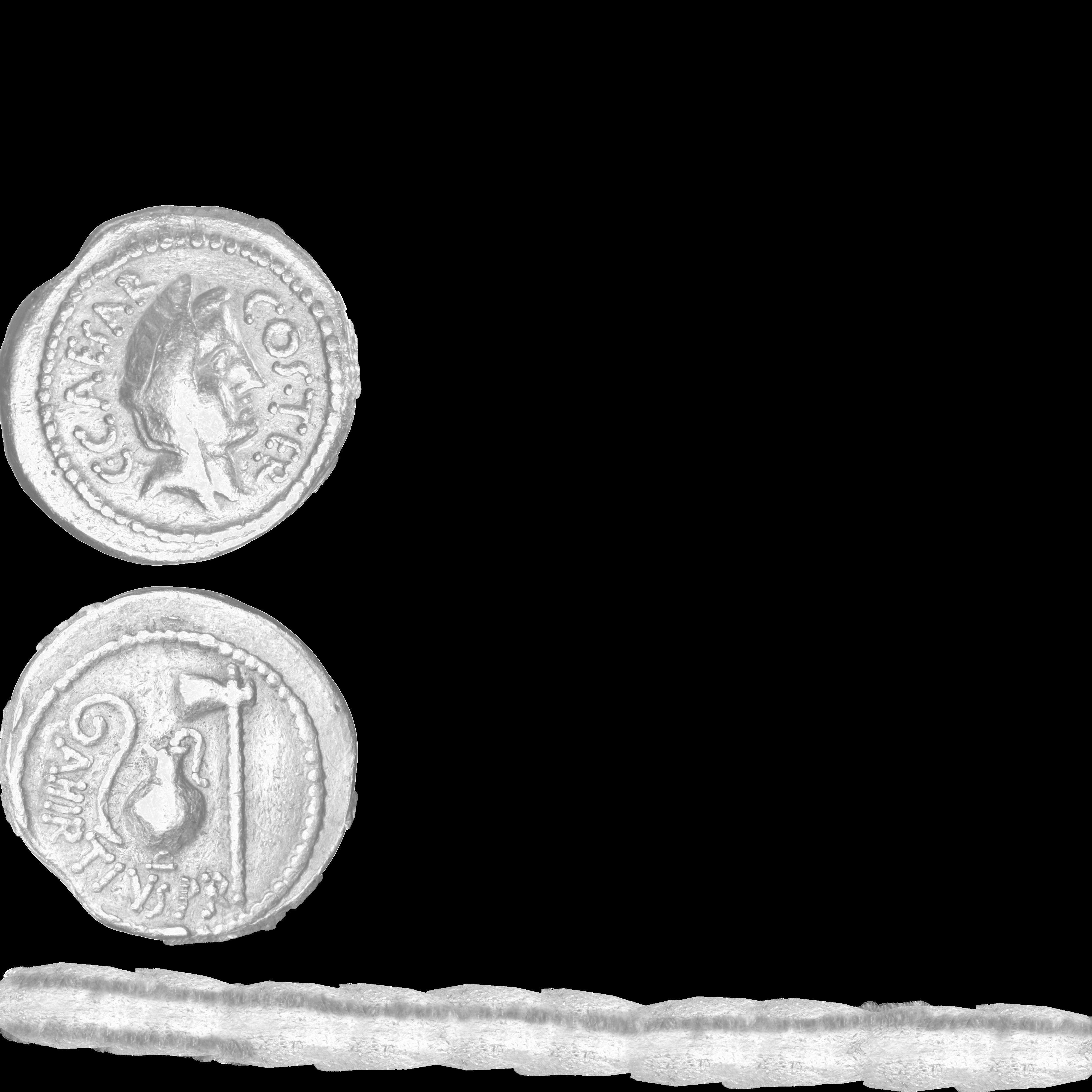 ancient coins colection Low-poly 3D model_22