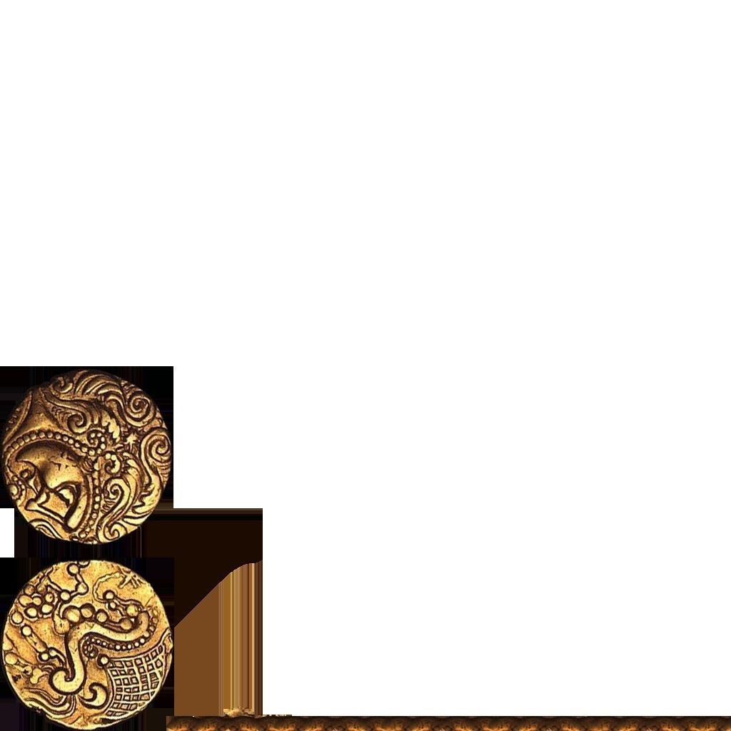 ancient coins colection Low-poly 3D model_11