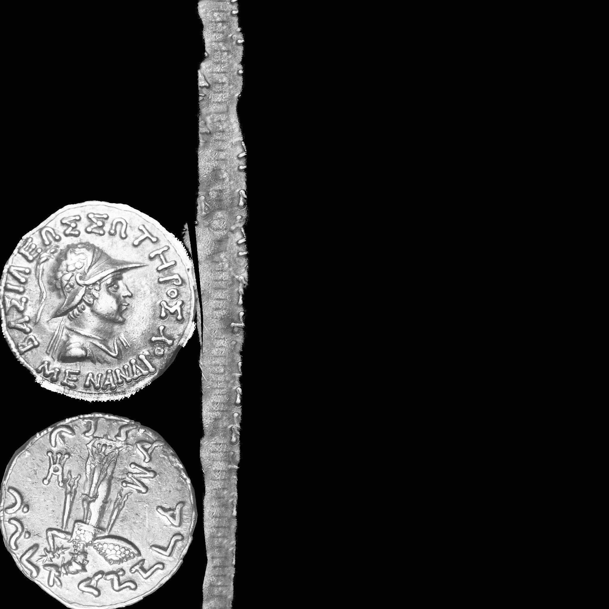 ancient coins colection Low-poly 3D model_10