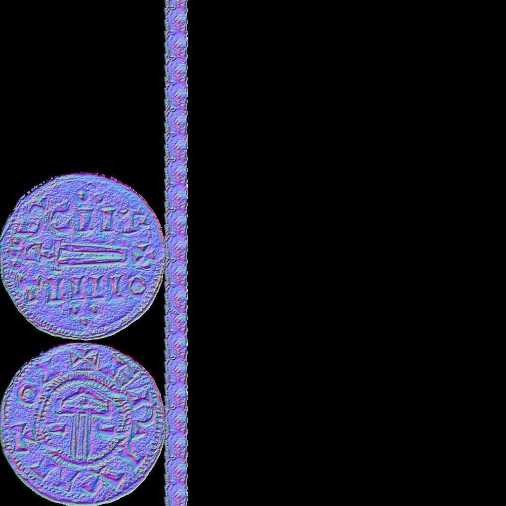 ancient coins colection Low-poly 3D model_27