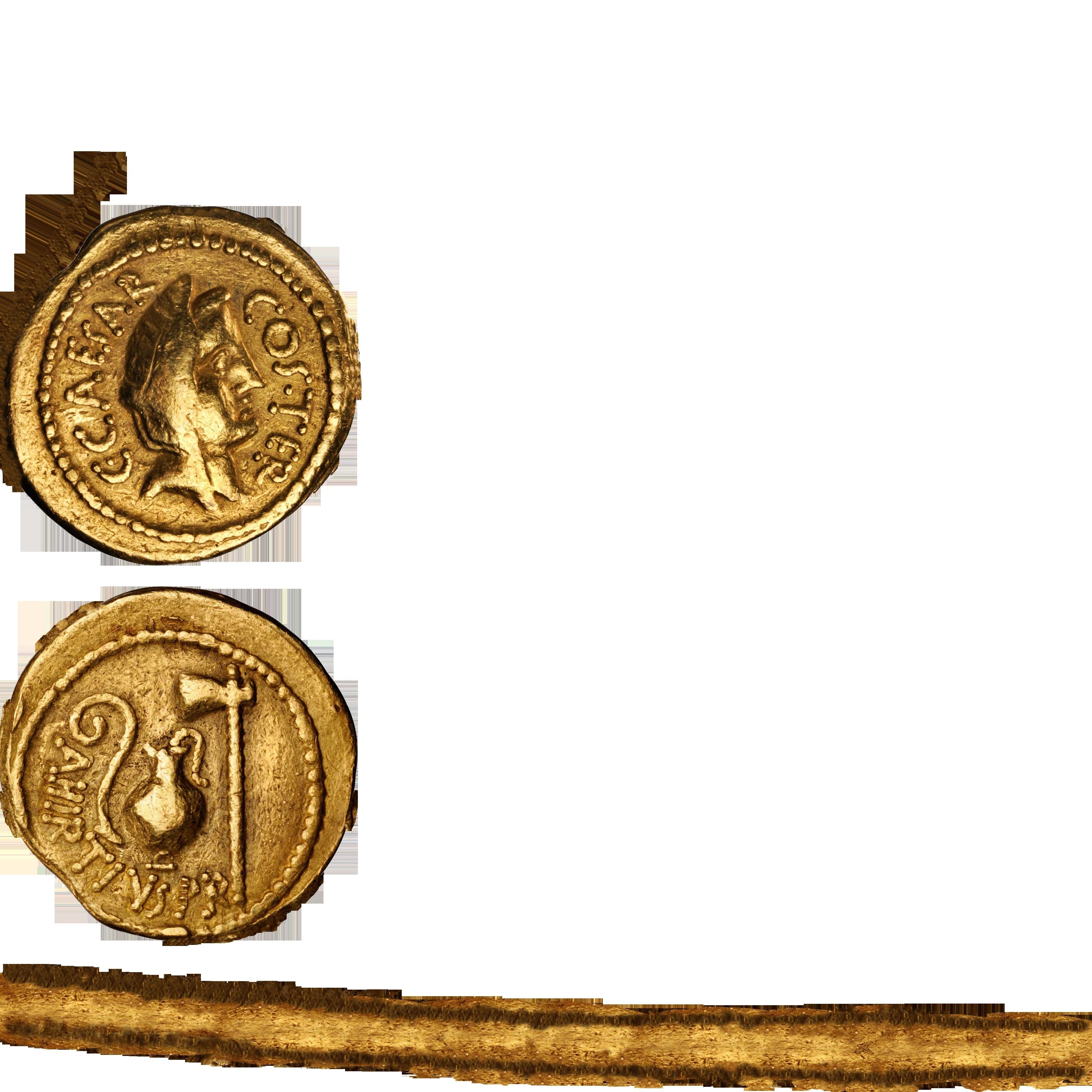 ancient coins colection Low-poly 3D model_20