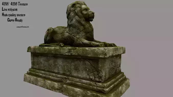 Lion Statue 12