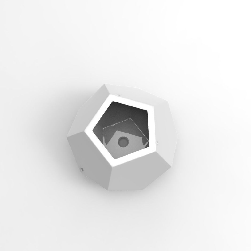 Printable Geomorph Hanging Gardens 3D print model_2