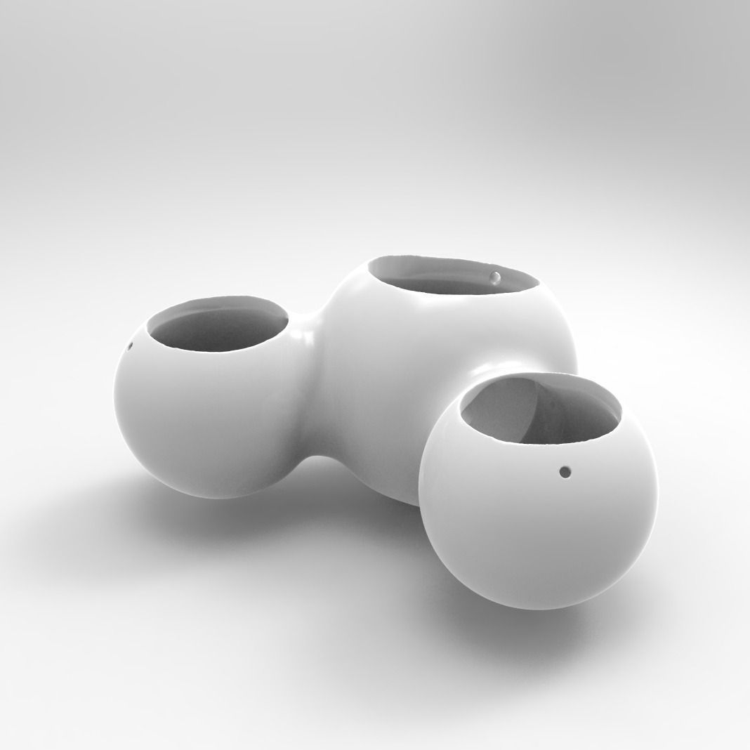 Printable Geomorph Hanging Gardens 3D print model_9