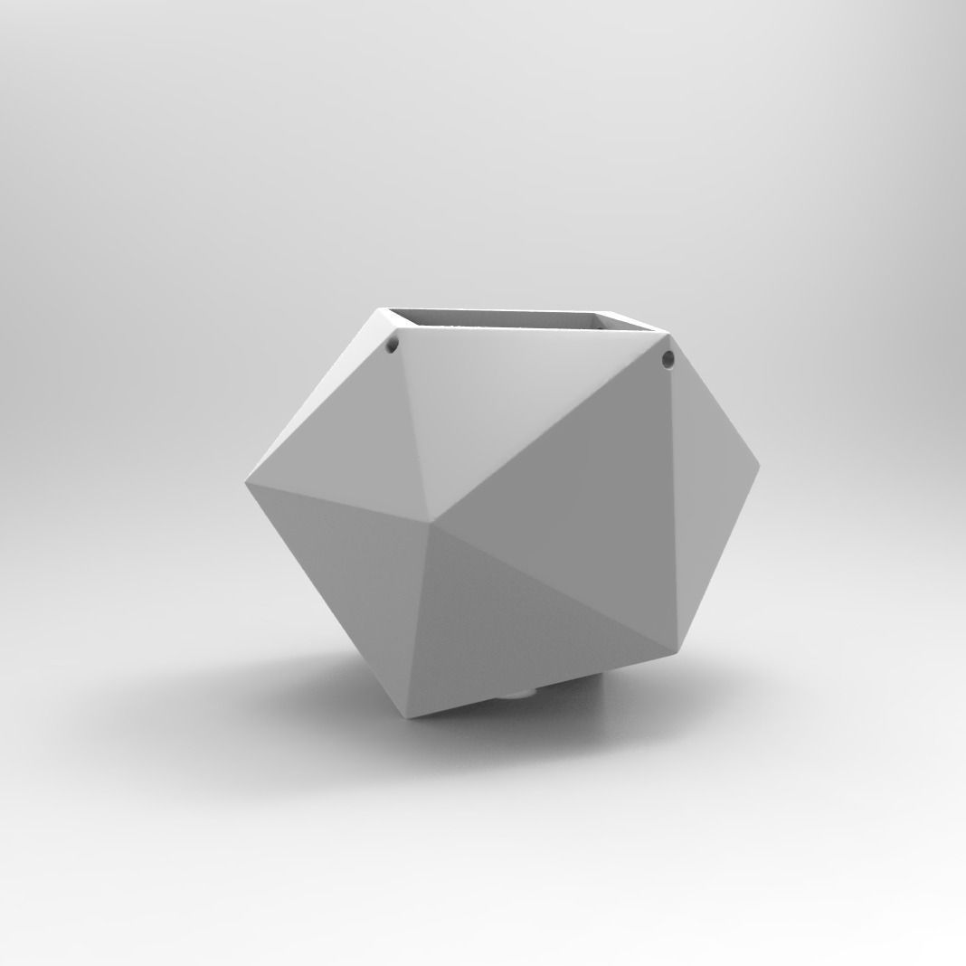 Printable Geomorph Hanging Gardens 3D print model_3