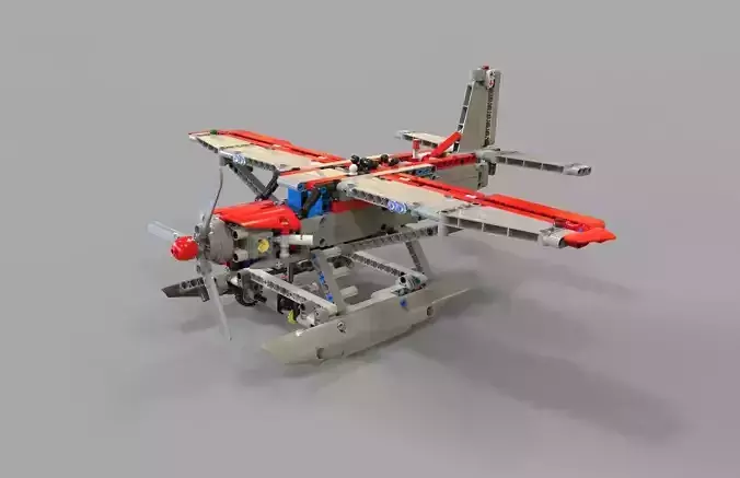 Lego Fire plane