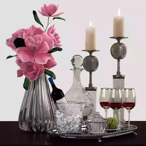 Decorative set in a modern style