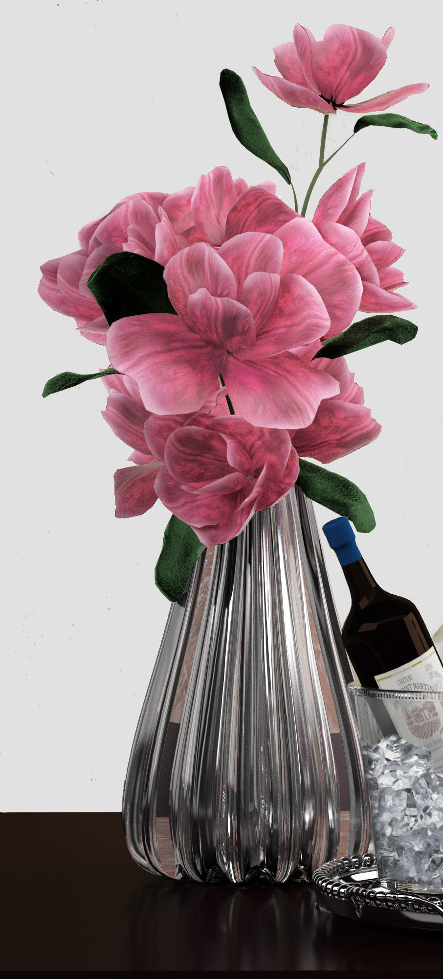 Decorative set in a modern style 3D model_4