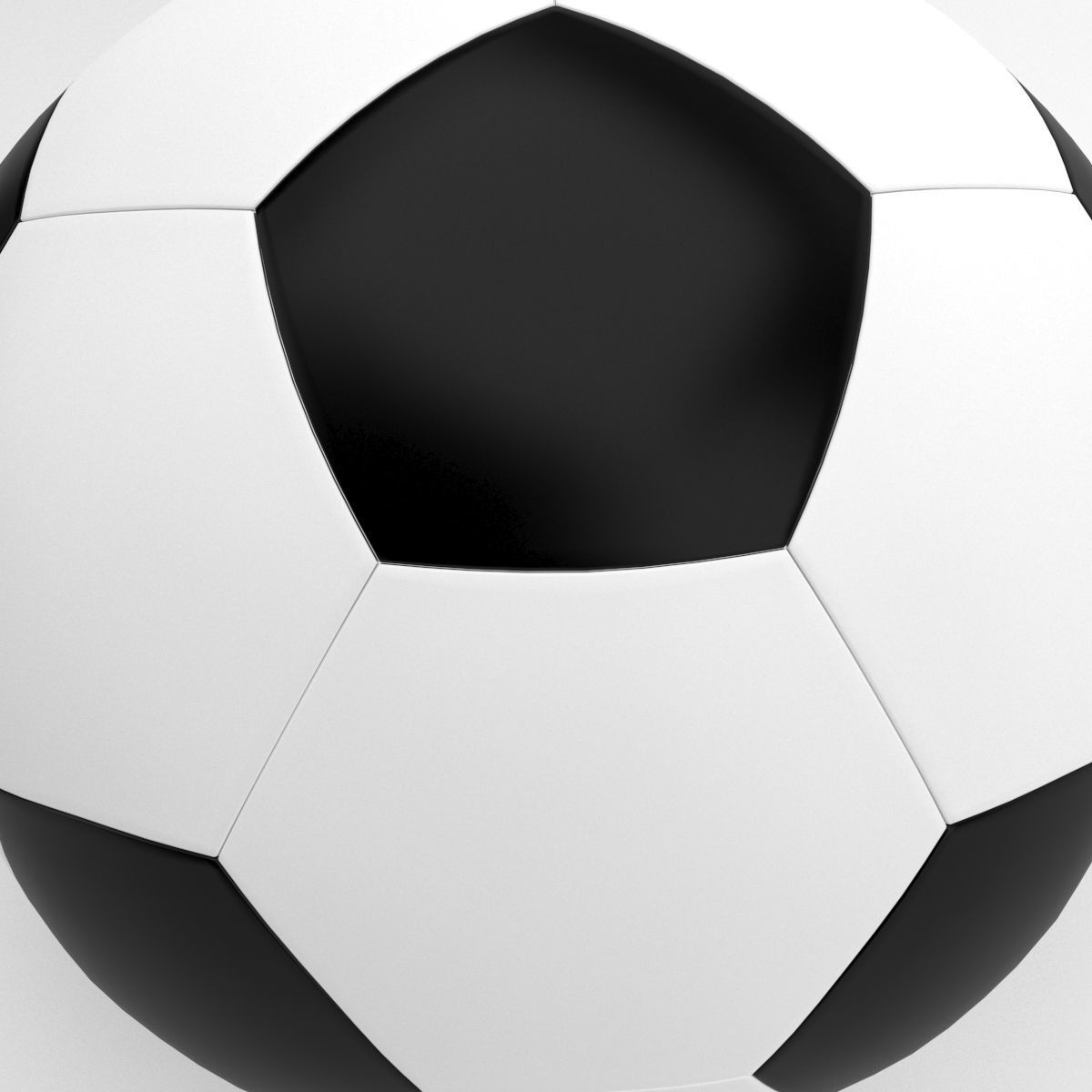 Soccer ball 3D model_2