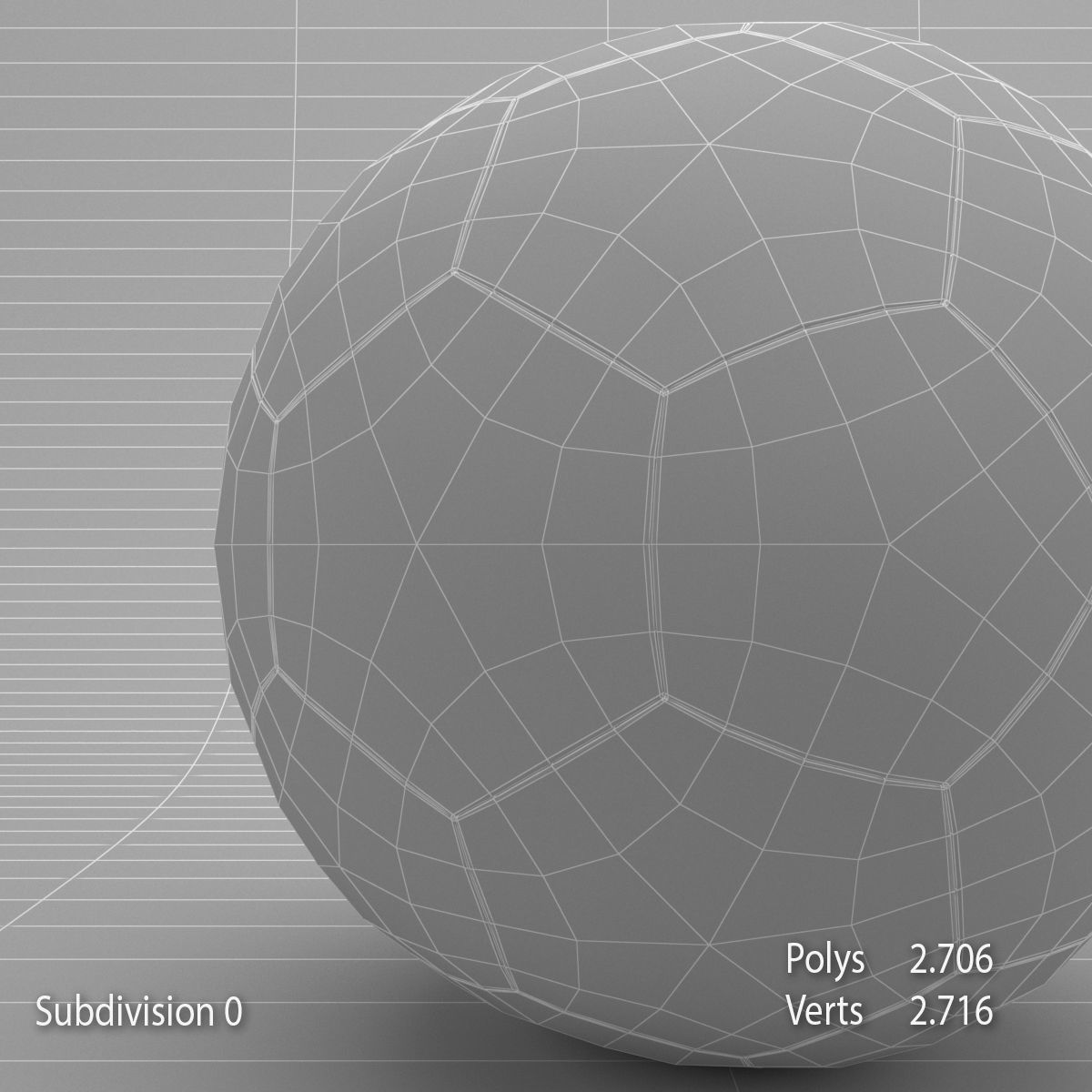 Soccer ball 3D model_10