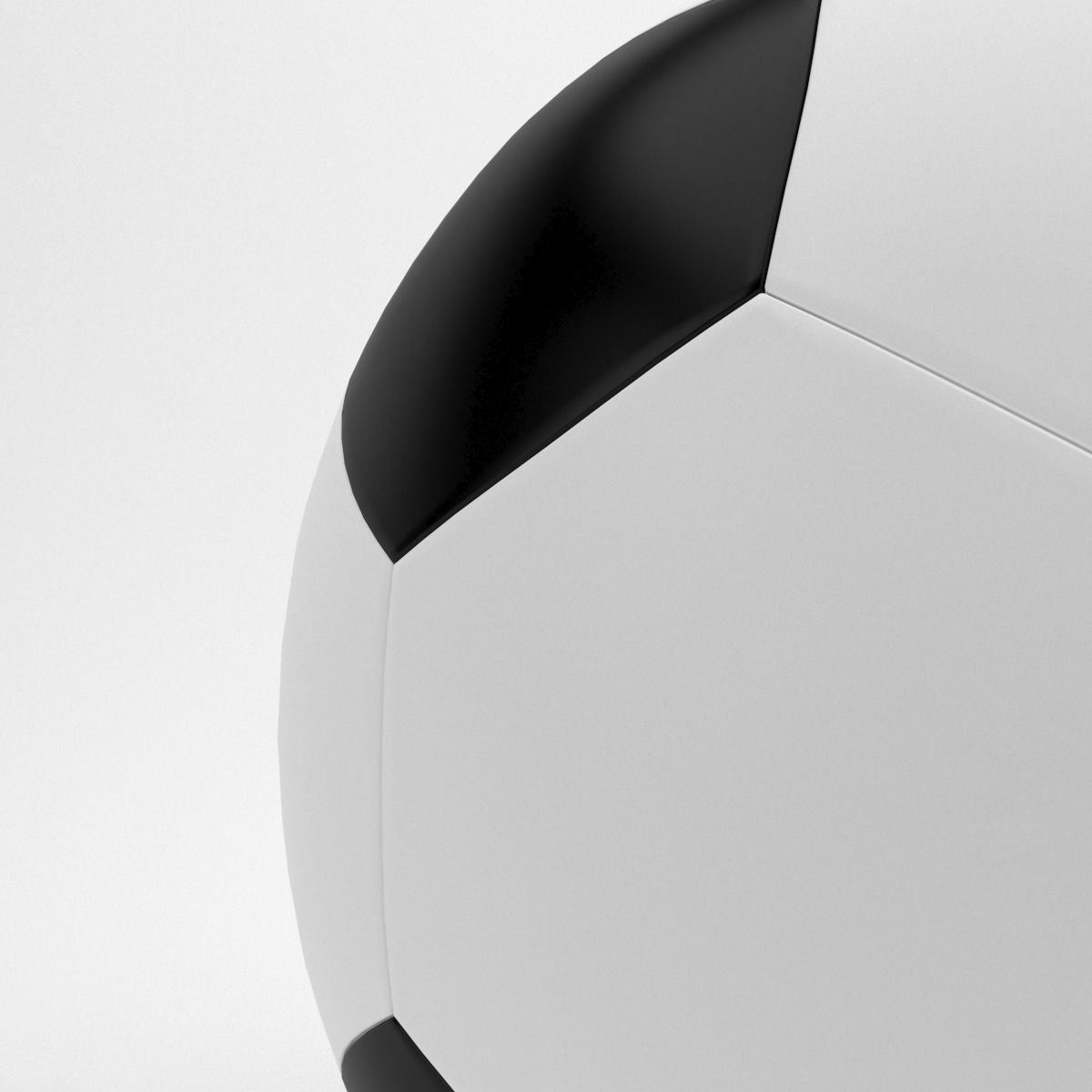 Soccer ball 3D model_1