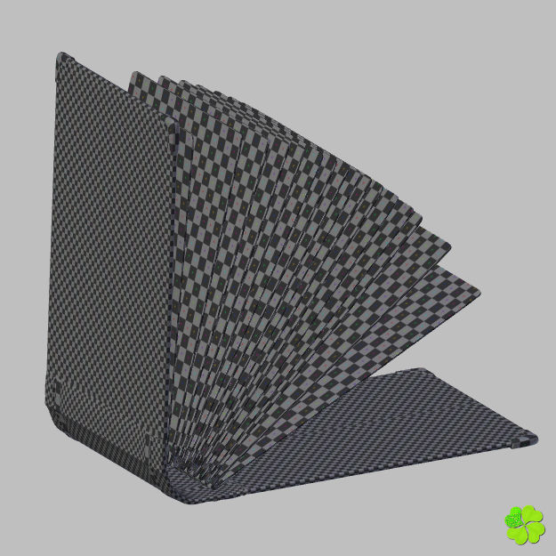 Photo album customizable rigged low poly Low-poly 3D model_30