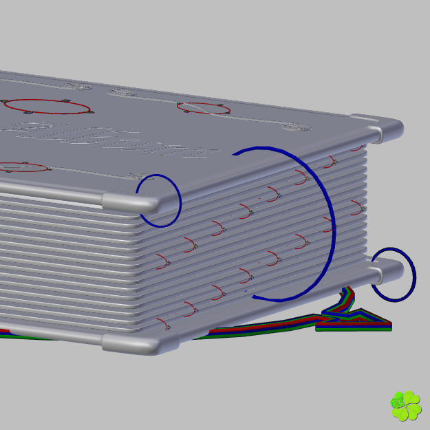 Photo album customizable rigged low poly Low-poly 3D model_28