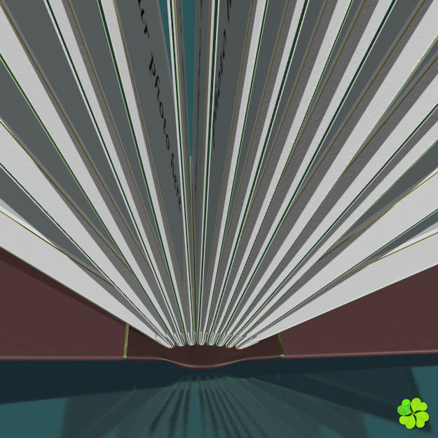 Photo album customizable rigged low poly Low-poly 3D model_6