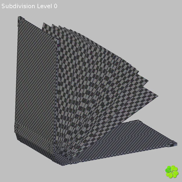 Photo album customizable rigged low poly Low-poly 3D model_31