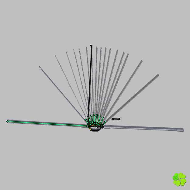 Photo album customizable rigged low poly Low-poly 3D model_26