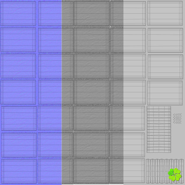 Photo album customizable rigged low poly Low-poly 3D model_33