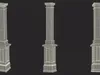 Architectural Columns Collection 3D Model Pack | CGTrader