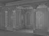 Ottoman Palace Room 5 Interior Scene 3D Model Vray 3D model | CGTrader